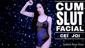 Cumslut Facial CEI JOI : 720p