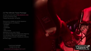 Chastity Dominatrix - I can be your Keyholder - chastity Mistress