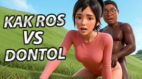 Kak Ros Vs Big Black Cock Dontol