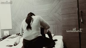 Intense Erotic Encounter: Wife's Office Fantasies Unleashed at Home"