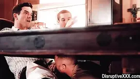 Under-the-Table Craving: Hot Blowjob Mid-Business Dinner – 18+