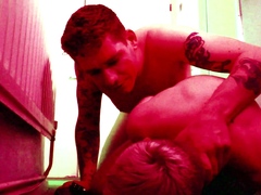 Tattooed Master Aaron Barebacks His Sub Finn Hurre