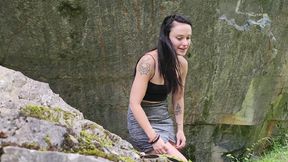 Naughty Stroll in the Woods