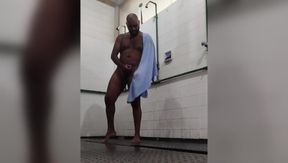 Taking a Shower at the Club