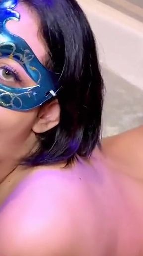 Zayra Pink in the Bathtub All Naked, I Can't Take It and Made Her Breastfeed