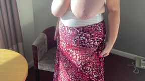 Aunty Sandra Stripping for You All