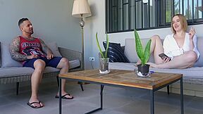 Fuck My Ass? A Guy With A Huge Dick Is Having Anal Sex With A Hot 19 Year Old Blonde! 35 Min