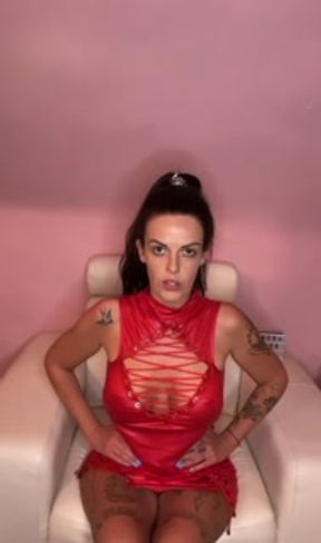 Znuděná Domina+JOI+FOOT FETISH+CEI+odpočet