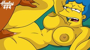 Cheating Marge Fucks Carl Video