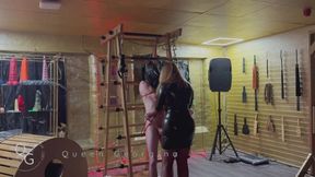 Subby D’s First Session - Part 1: Rope Bondage, Body Writing & Humiliation