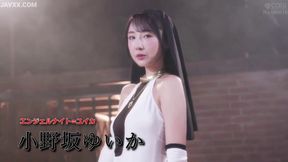 Yuika Onosaka as the Sacred Knight Tainted by Desire