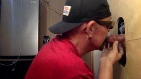 New Guy Sucked Off At The Gloryhole