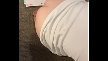 James hitting the old man with my sandals