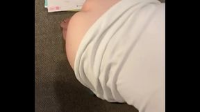 James hitting the old man with my sandals