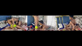 timz and awilosexual giving each other a quick maintenance