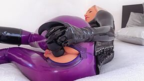 Banged Hard Anal In Latex With Multiple Orgasms