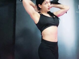 Toned Bikini Biceps and In nature's garb Venous Muscles