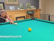 269 sexy ass asian milf fucked over a pool table OnlyFans @ Appleliu-76