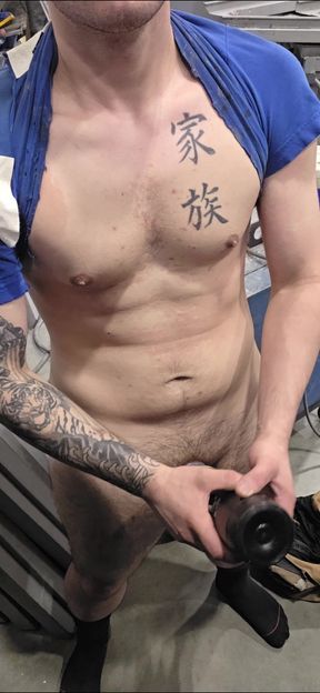 Real masturbation 29yo man playing with his average sized cock