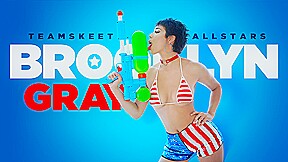 Brooklyn Gray & Tyler Cruise in A Naughty 4th of July - TeamSkeetAllStars