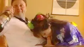 British Dick Worshipped Sucked Raw in This JAV Blowjob Scene