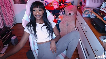 Vanniall Edging and Cumming for HOURS - Big Trans Dick Solo Cum Shots - Jack Off Together