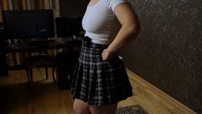 Plaid skirt 2