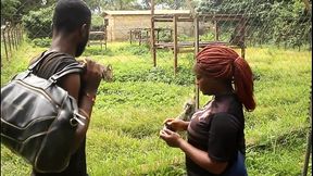 a public visit by tourists to Cameroon during football matches that ends with a hot public fuck in the public parck in Yaound&eacute_. hot public fuck in front of spectators