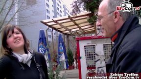 straßencasting mit einer notgeilen hausfrau