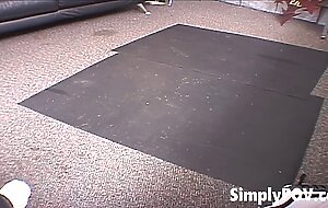 Blonde Teen with Small Tits Brandi Edwards gives POV Handjob