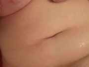 Relaxing While Playing With My Belly Button