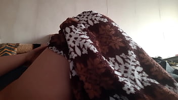 I masturbate with a vibrator under the covers so that my neighbor won&#039_t hear it, but she heard it - Lesbian Illusion Girls