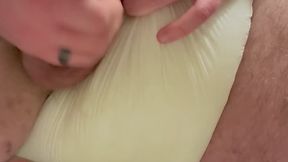 Diaper Boy Jacks Off in His Diaper