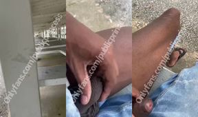 caught flashing in daylight dom cum public princess pussy squirt