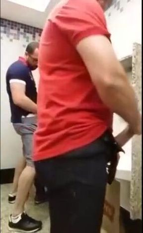 Breeding a Slut: Bareback in a Public Bathroom Orgy 2