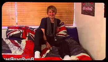 Cute Blond Twink's Solo Big Dick Show