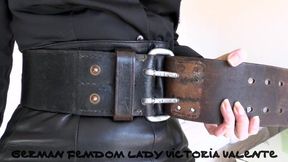 Fireman Rudi's Belt Gift: Belt Fitting and Comparison, Lady Victoria Valente