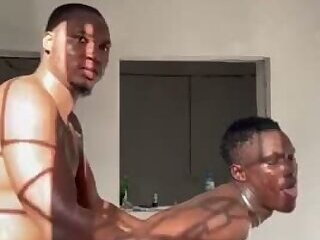 Dark Snow - He Loves African Cock and Gets it