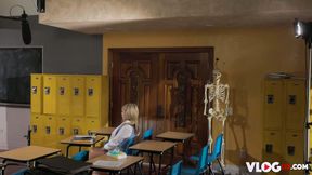 ”Naughty Lilly Bell Makes Prof Shaft Driving Crazy”