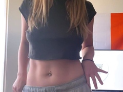 Amateur teen porsha solo action