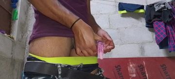 Hotsexy Gay Boy Condom Romantic Masturbation