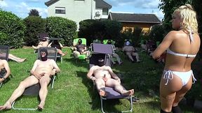 NEIGHBORHOOD-SLUTS &ndash_ Outdoor Bareback Gangbang