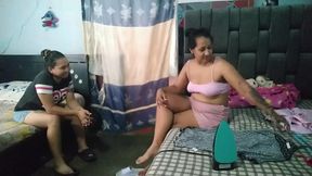 Oral and Anal Play with Big Ass Latina Girlfriend