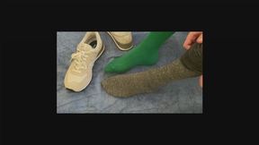 Feet Reveal from Odd Socks and Shoes - Moisturising and Redress