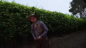 Pregnant cowgirls ride each other in explicit ecstasy