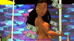 Big-Ass Black & Latina Strippers Battle & Bang in Steamy Anime Showdown