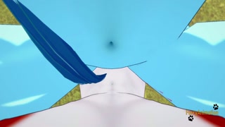 Pokemon Hentai Furry - POV Glaceon boobjob and fucked by Cinderace