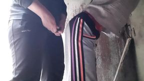 I caught my neighbor masturbating and fucked her hard with a strapon - Lesbian-illusion