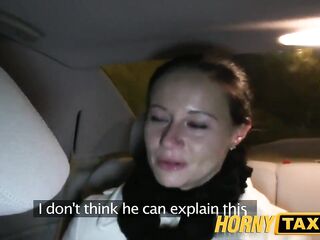 HornyTaxi Enza screws me on camera to give to her ex