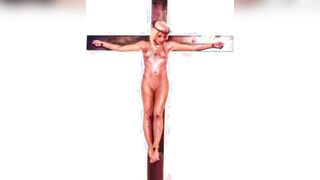 Female Jesus Crucified Naked Norwegian Audio